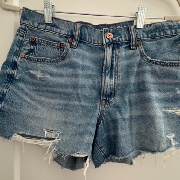American Eagle Outfitters Denim 90s Boyfriend Short Size 6 - Picture 1 of 5